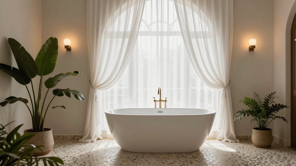 luxury spa bathtub design