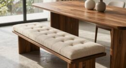 maximize comfort on bench