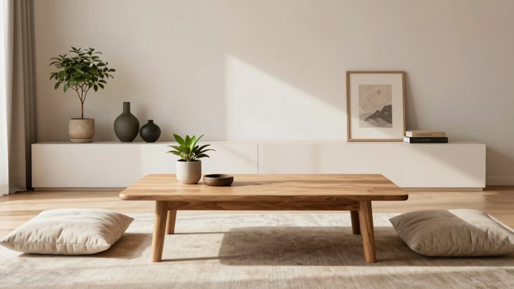 minimalist sustainable home living