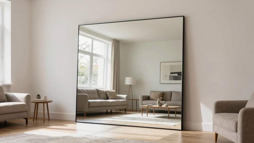 mirror placement transforms space