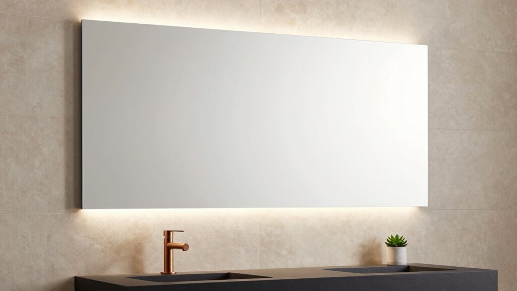 mirror style transforms bathroom