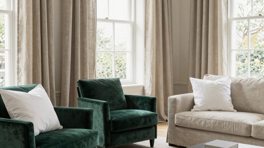 mixing fabric textures stylishly
