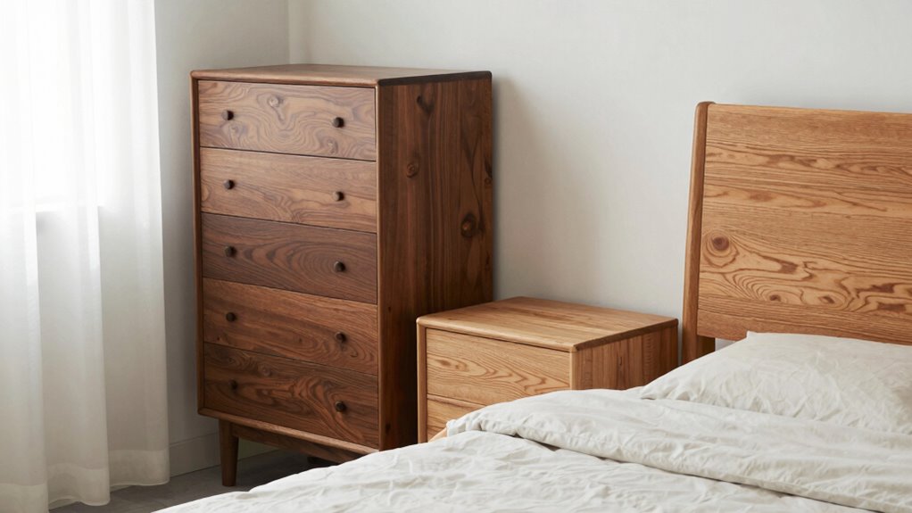 mixing wood tones harmoniously