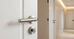new hallway door hardware