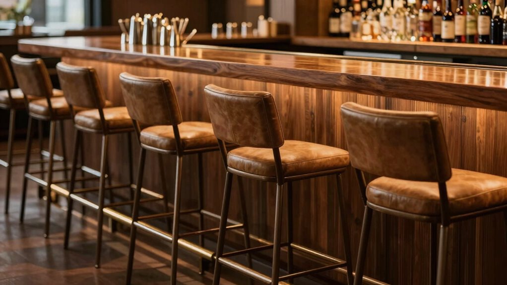optimal bar seating spacing