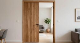 optimizing door swing placement