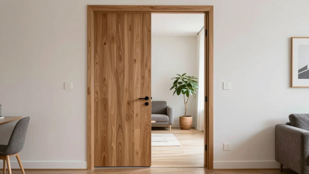 optimizing door swing placement