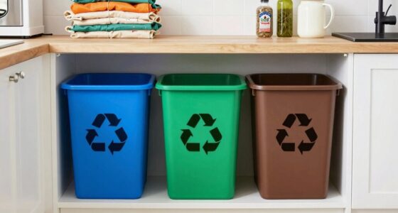 organize label separate dispose
