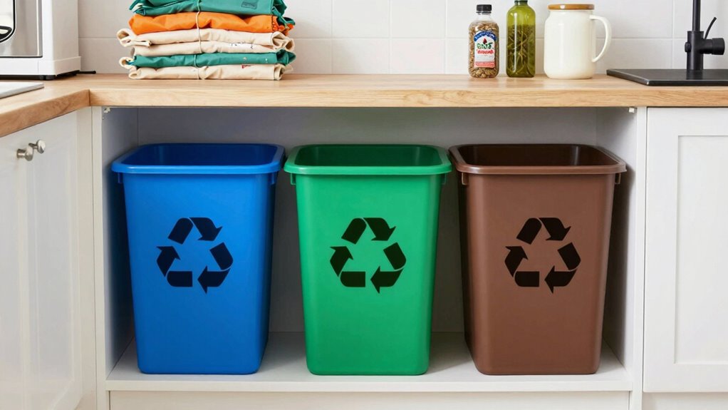 organize label separate dispose