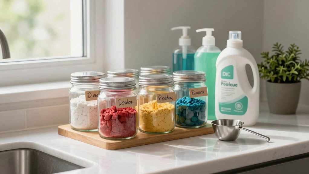 organized eco friendly refill station