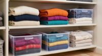 organized seasonal textile storage