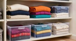 organized seasonal textile storage