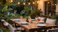 outdoor dining enhancement