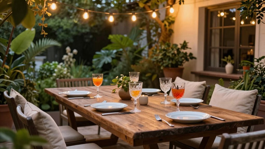 outdoor dining enhancement