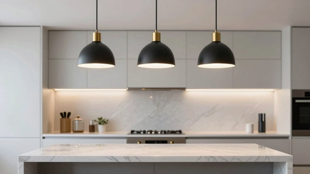 pendant lights highlight islands