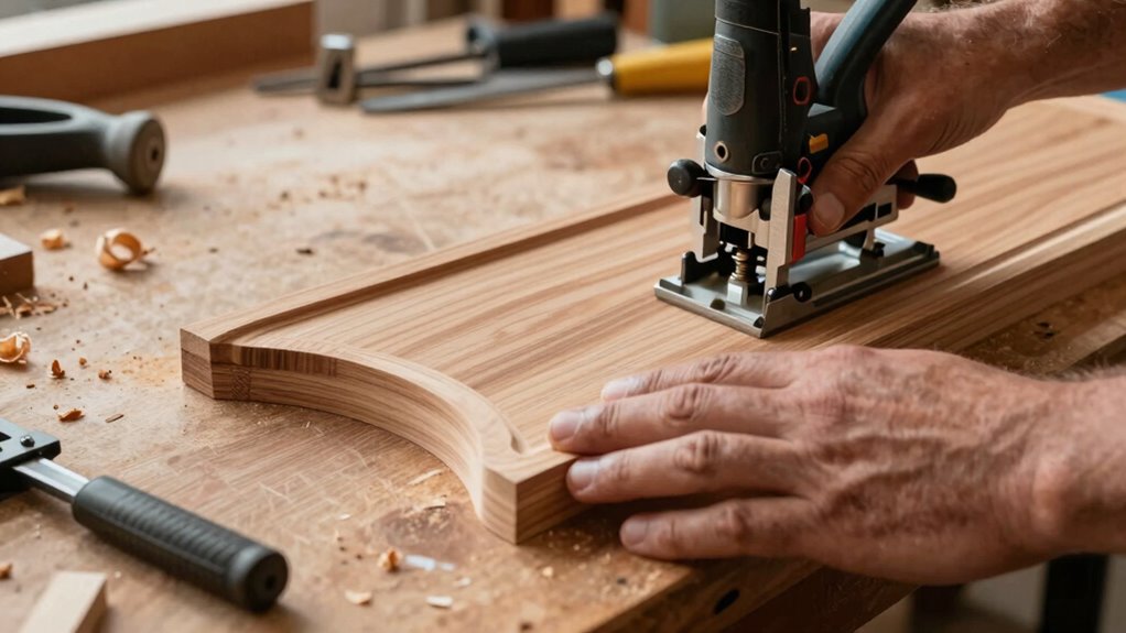 precision woodworking and safety