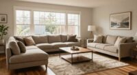 sectional vs sofa layout