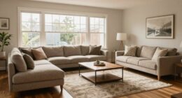 sectional vs sofa layout
