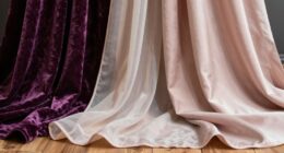 select fabrics for drape