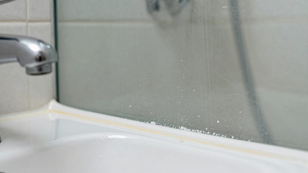 signs of hard water buildup