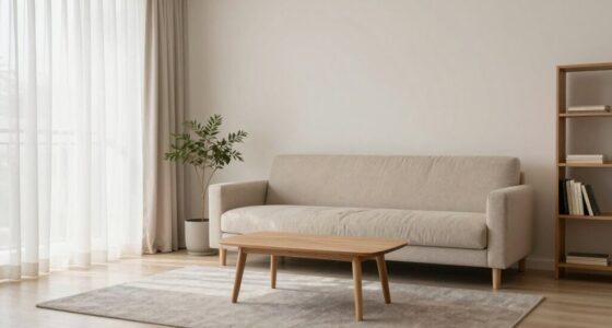simplify decor for tranquility