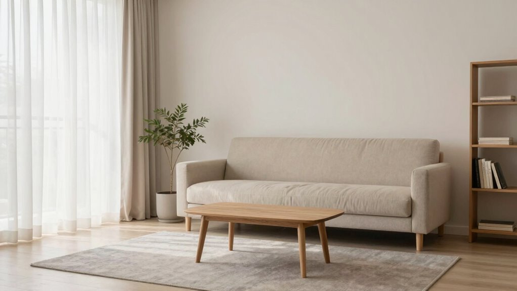 simplify decor for tranquility