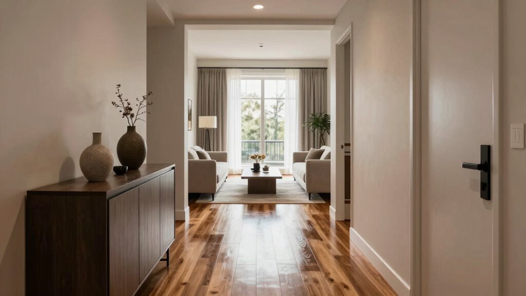 smooth cohesive space transition