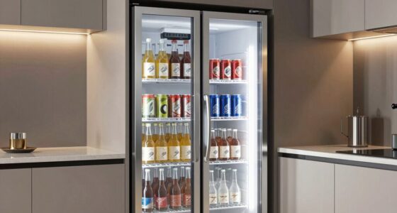 specialized beverage fridge zone