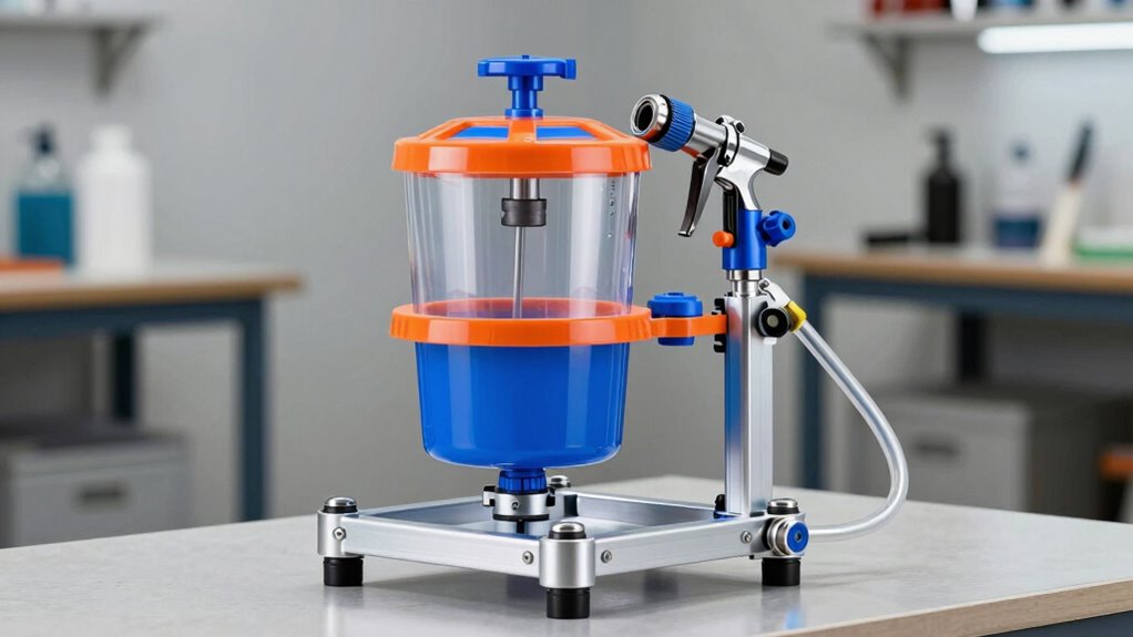 sprayer prep ensures flawless finish
