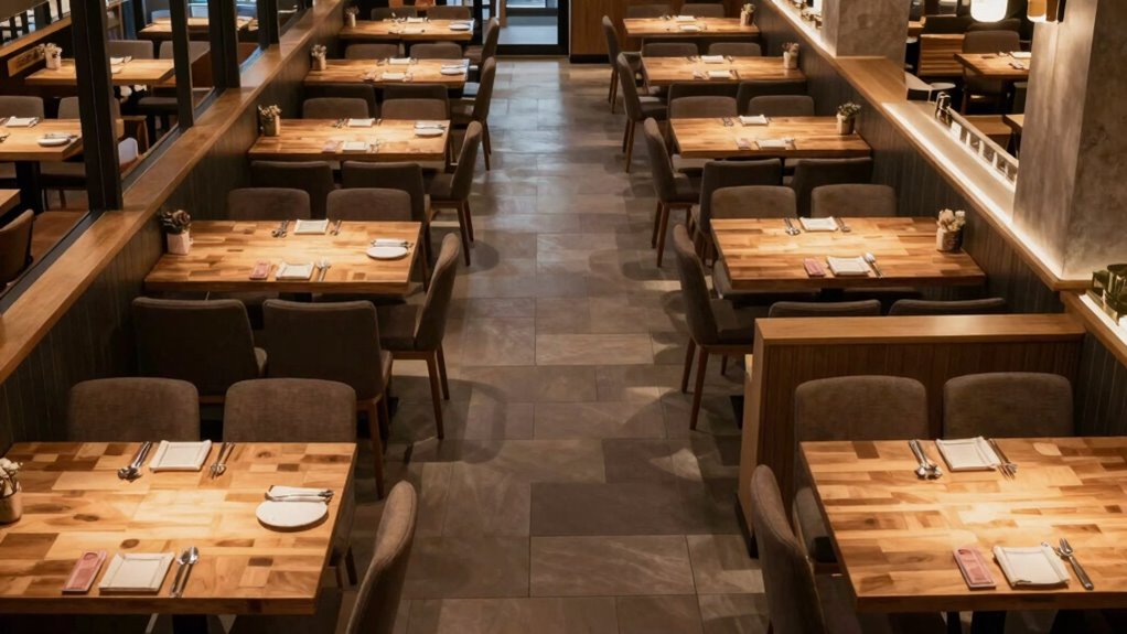 strategic layout enhances flow