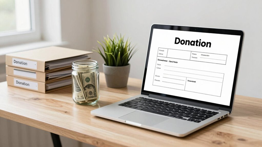 streamlined secure donation process
