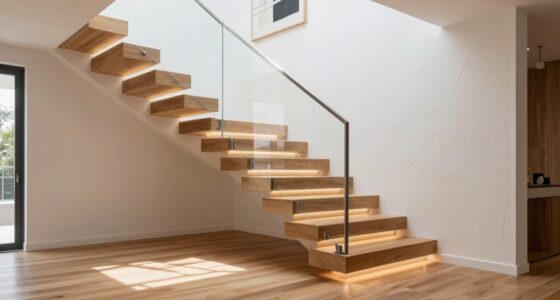stylish simple stair upgrades