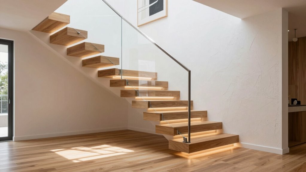 stylish simple stair upgrades
