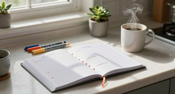 sunday planning simplifies weekdays