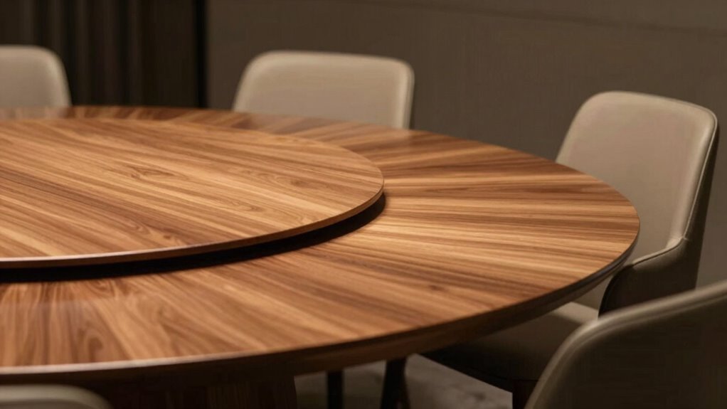 table shape enhances social connection