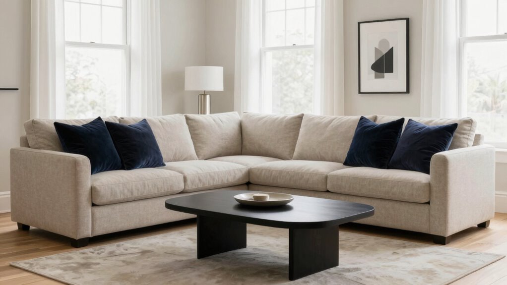 use contrasting textures effectively