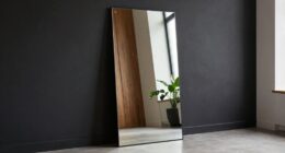 using mirrors to brighten walls