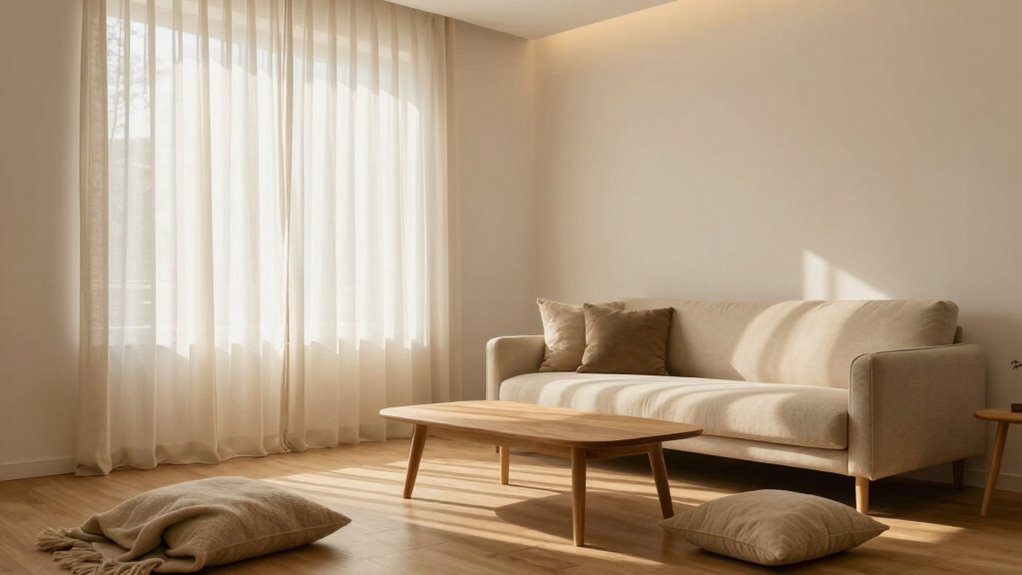 warm textured minimalist ambiance