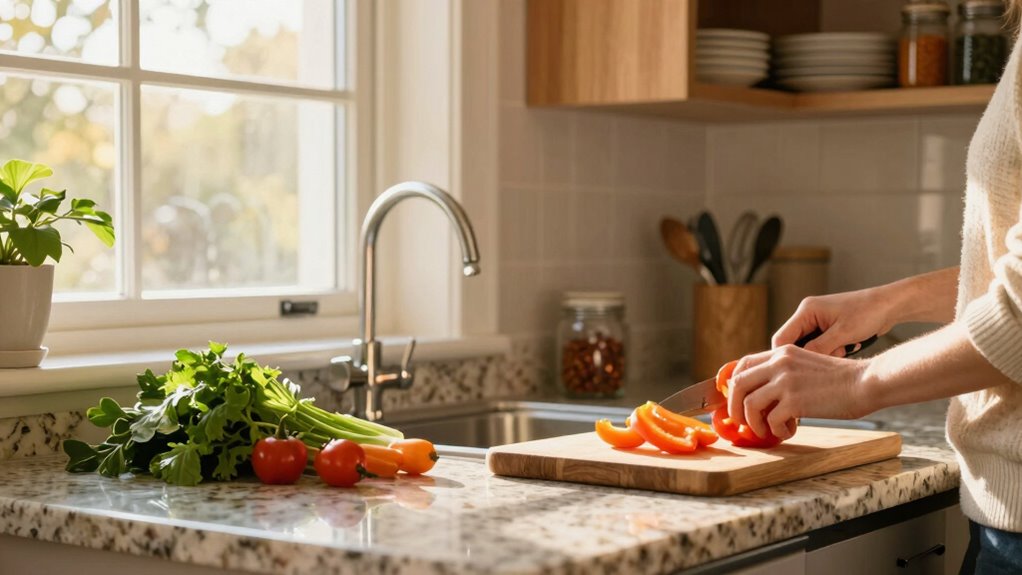 weekly kitchen organization reset