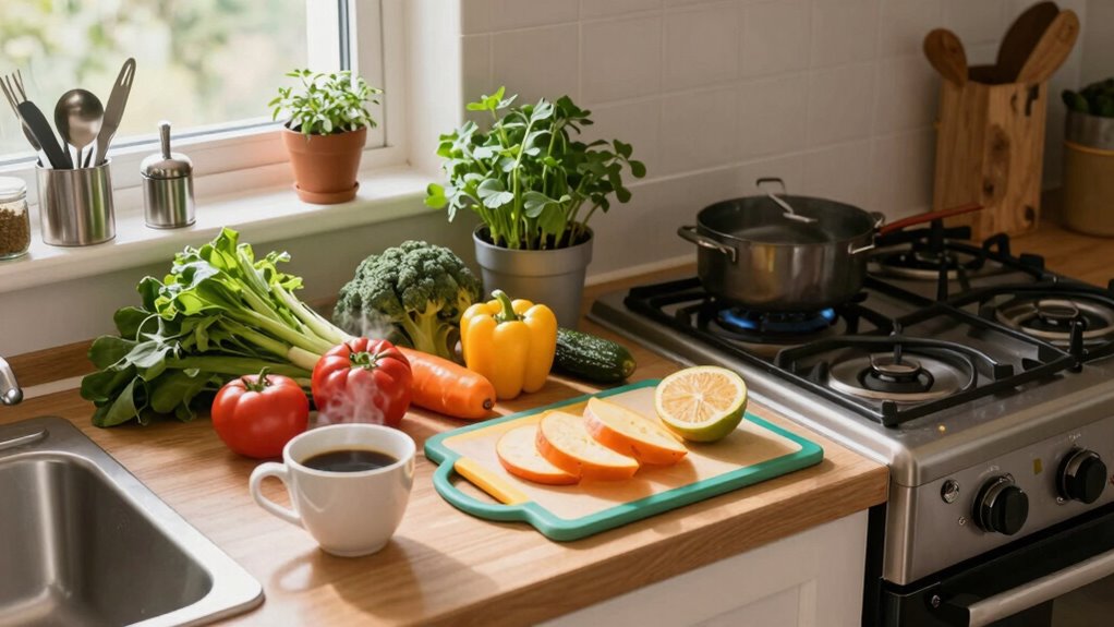 weekly kitchen reset routine