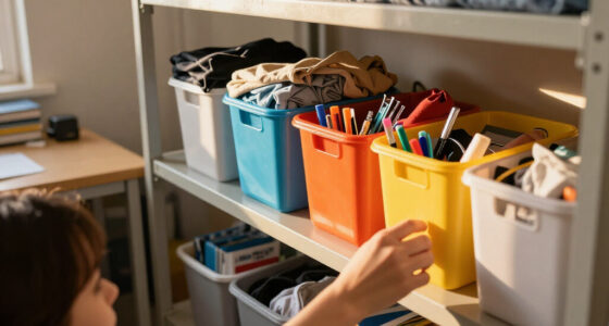 7 Best Dorm Room Organization Bins for Small-Space Storage in 2026