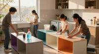 A Family Of 5 Used "Cabinet Tetris" To Transform Their Laundry Room