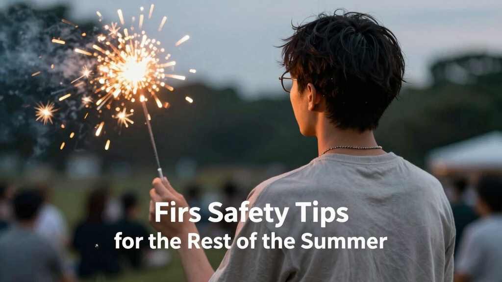 Firework Safety Tips for the Rest of the Summer
