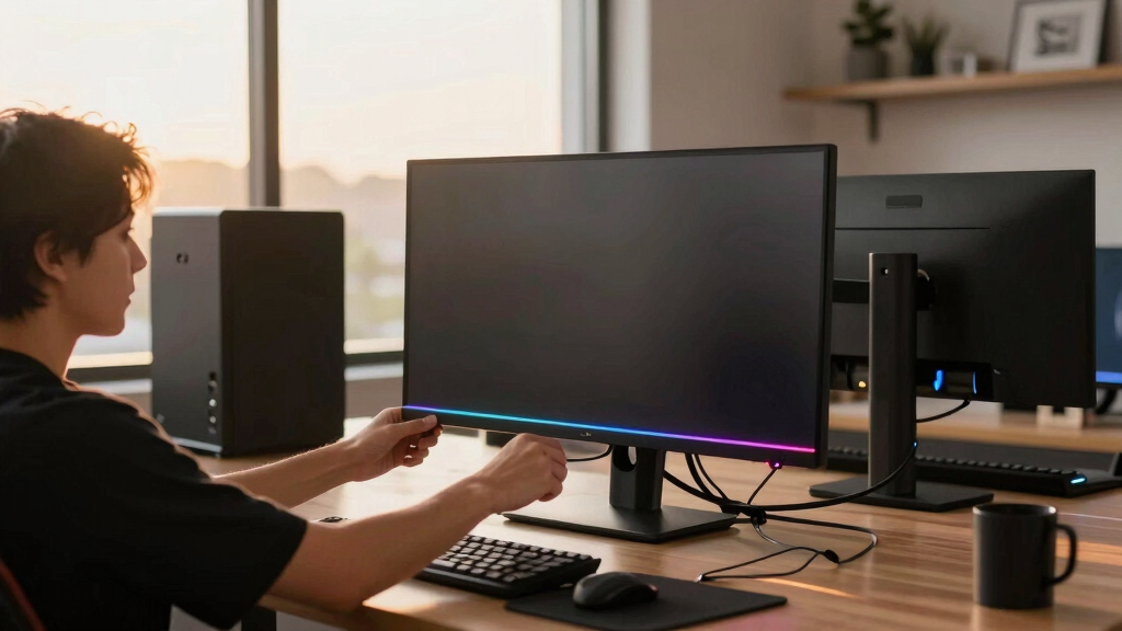 How I Created A Cleaner Gaming Setup By Hiding Lights In Plain Sight