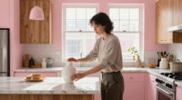 See How A Stager Transformed This Original Pink NYC Kitchen