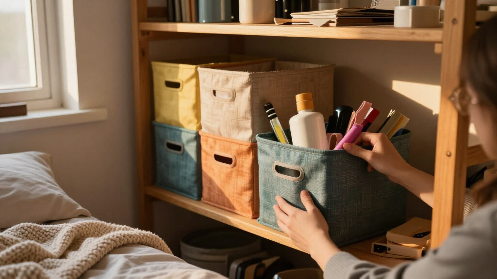 12 Best Multifunctional Dorm Storage Bins for Small-Space Living in 2026