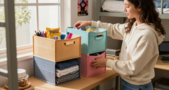 13 Best Multifunctional Dorm Organization Bins in 2026