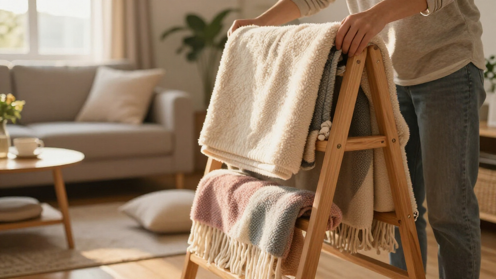 Aldi's Best-Selling Blanket Storage Ladder Is Finally Back
