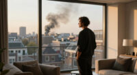 Grote Brand In Woning Op Prinsengracht, Zwarte Rook Boven Centrum Amsterdam - NH Nieuws