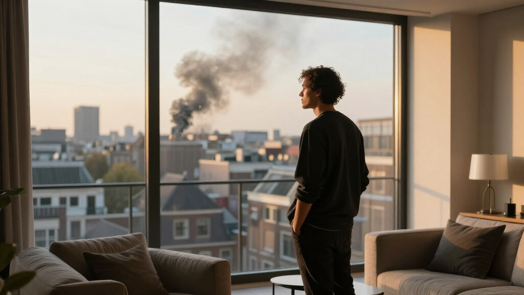 Grote Brand In Woning Op Prinsengracht, Zwarte Rook Boven Centrum Amsterdam - NH Nieuws